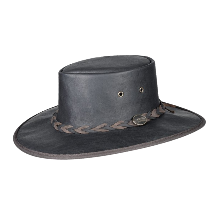 Barmah 1018 IS Ironstone (stone washed) Squashy Kangaroo Hat ...