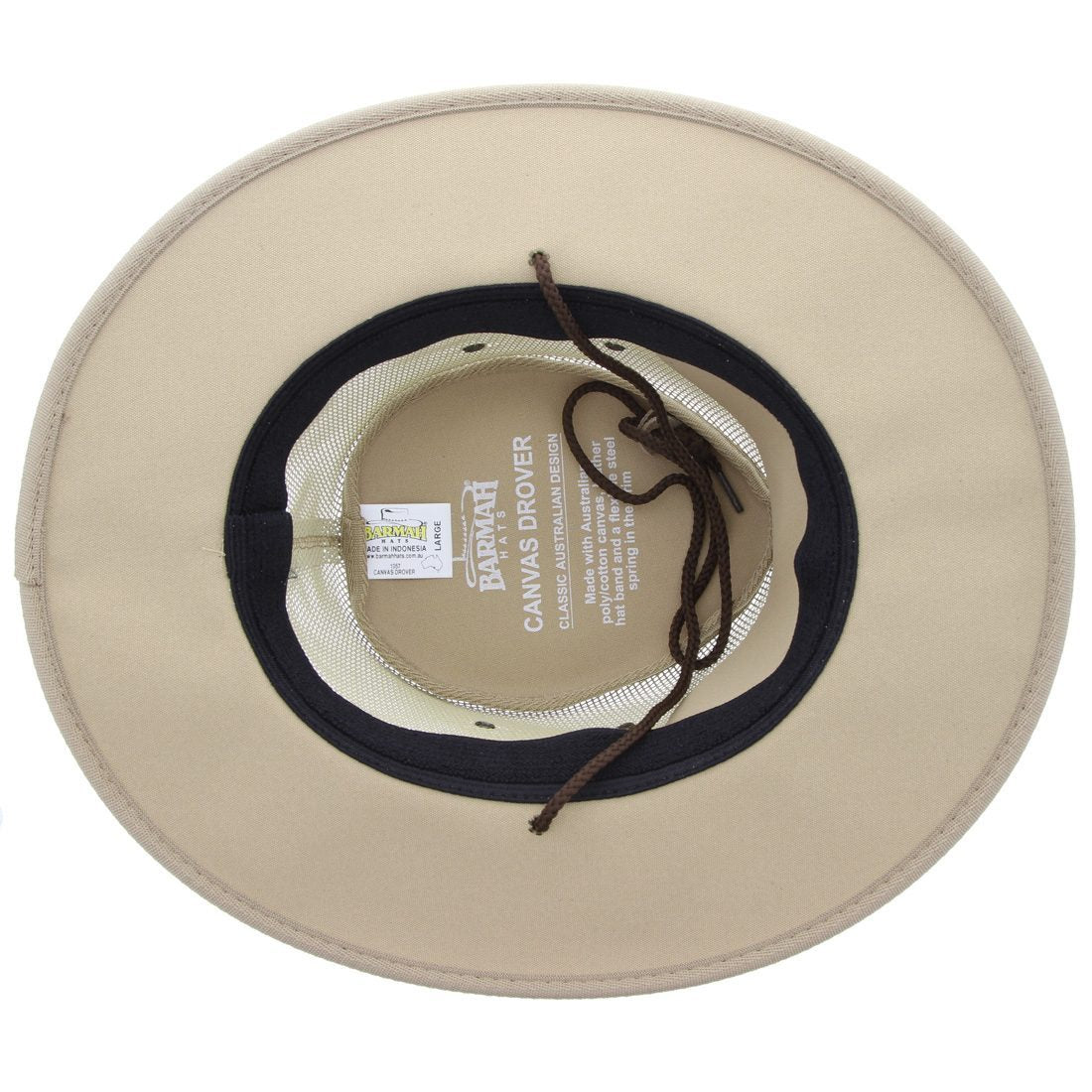 Barmah 1056BR Canvas Cooler Airflow Hat – Hats By The Hundred